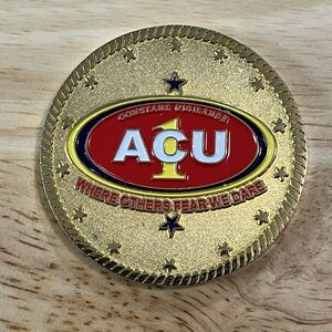 Challenge Coin ACU-1 US Navy Assault Craft Unit One Military